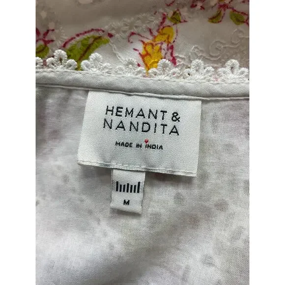 Hemant And Nandita 'Aira' White Short Dress Size M